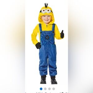 Kids Minion Costume with Hood